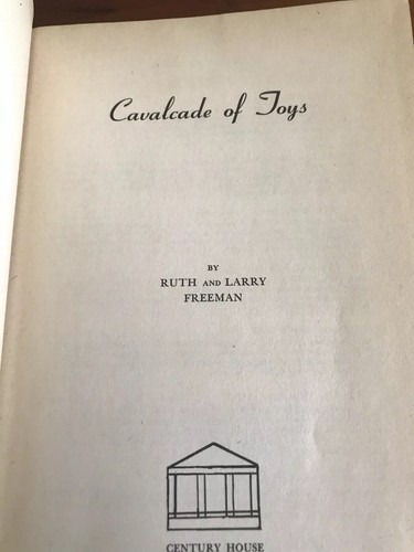 Cavalcade toys vintage book - cavalcade, of