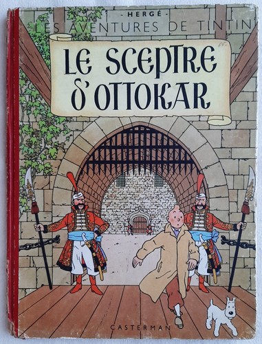 Tintin sceptre ottokar - tintin,