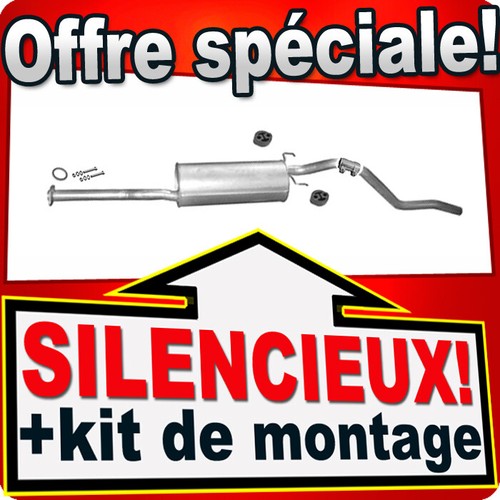 Silencieux arriere pour - silencieux,