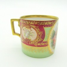Vienna or Germany. Character Decor Porcelain Mug, 19th Century