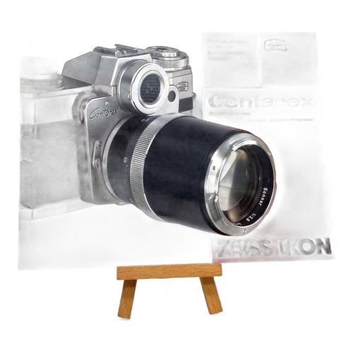 Zeiss ikon contarex infoheft - contarex,