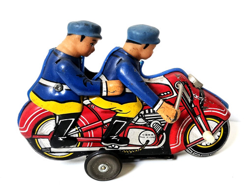 Moto jouet tôle ancienne - moto,