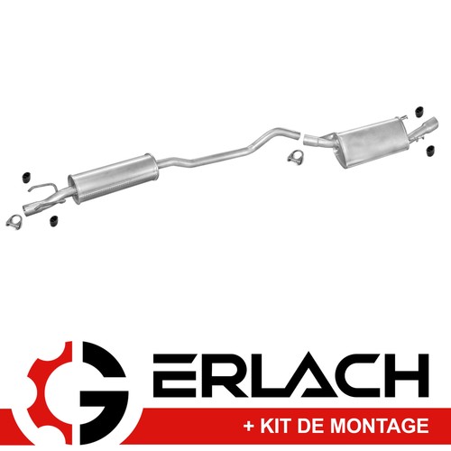 Echappement silencieux pour