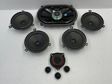 2014-2017 Maserati Ghibli S Subwoofer Door Tweeter Sound Speaker Set 1504 OEM