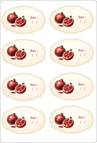 Lot etiquettes - lot, 16