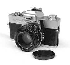 Beautiful Refurbished Minolta SRT-303 (SRT-102) Camera with a 50mm f1.7 Lens