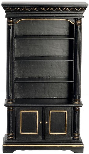 Poupées maison noir doré - poupées, &
