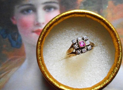 Superbe bague ancienne art - superbe,