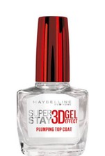Vernis à ongles Superstay 3D Gel Effect Plumping Top Coat Maybelline