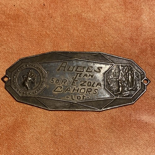 Plaque auto christophe art - auto,