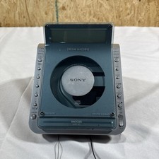 Sony Dream Machine ICF CD855V CD Clock Radio Used Tested