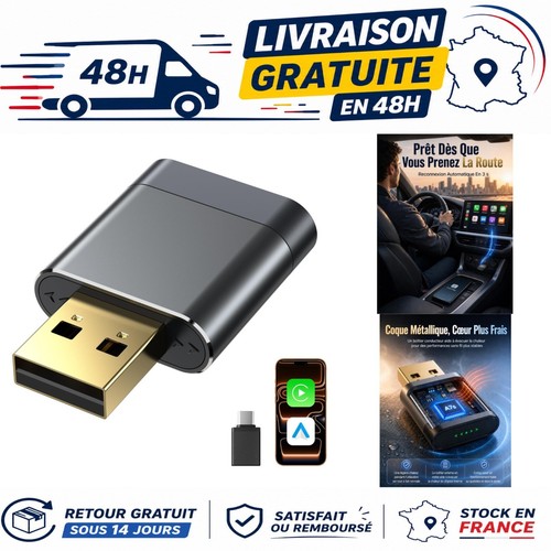 Adaptateur carplay sans fil - adaptateur,