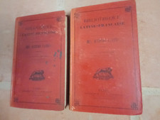 LOT DE 2  TOMES BIBLIOTHEQUE