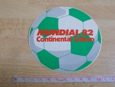Football Sticker - WORLD 82 - CONTINENTAL EDISON