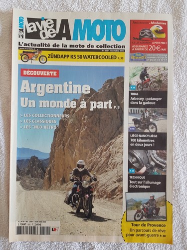 Vie moto lvm n 855 - la,