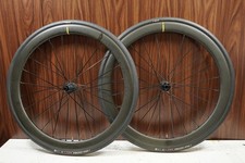 Mavic Cosmic SLR 45 Disc Carbon Wheelset Clincher Tubeless Shimano Free 11/12s