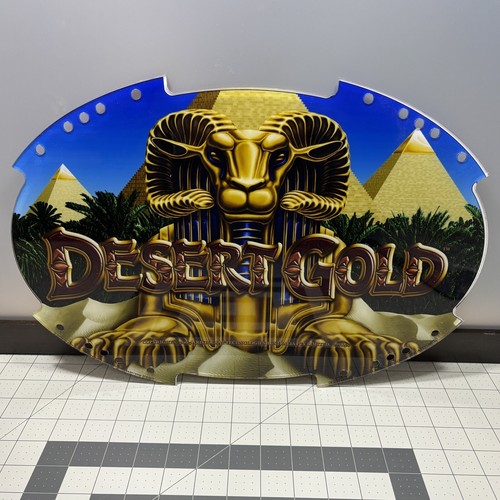 Desert gold slot machine - gold, sign