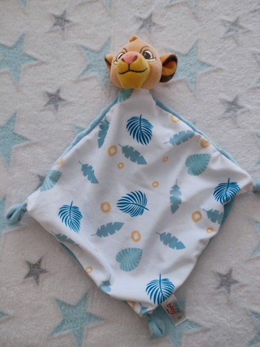 Doudou roi lion simba plat - doudou,