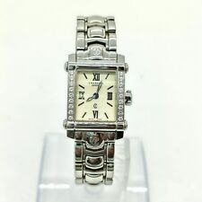 CHARRIOL Women's Colvmbvs 18mm Stainless Steel Tank Diamond Watch