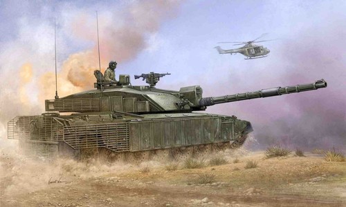Trumpeter challenger - challenger, 2