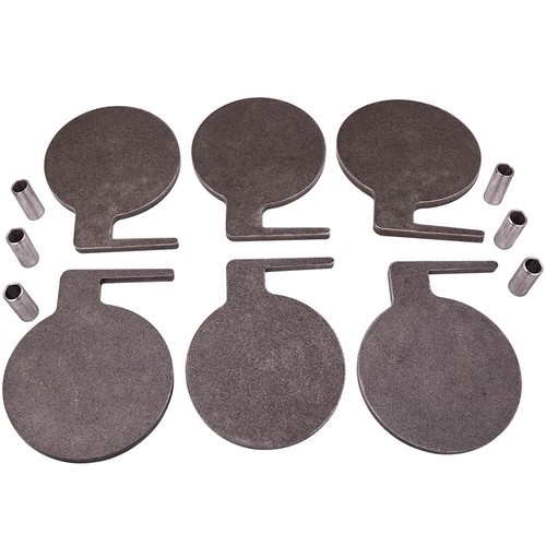 6pcs target pad q235 - x,