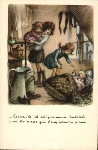 Enfants bébé dans une - enfants,