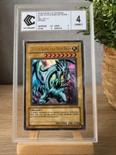 Yu-Gi-Oh Card - Blue-Eyed White Dragon - LDD-C001 - Grade 4 - UR