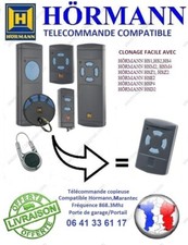 Télécommande HORMANN TUBAUTO bouton bleu HSM2 HSM4 HSE2 HS2 HS4 HSP4 868Mhz