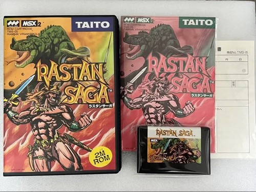 Rastan saga taito msx2 msx - rastan,