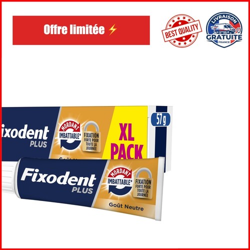 Fixodent crème adhésive pour - fixodent,