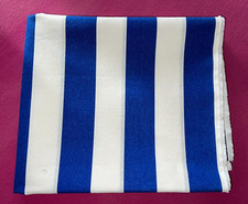 Tissu vintage toile coton rayée pour siège    larg 67 cm x H 220  cm réf C235