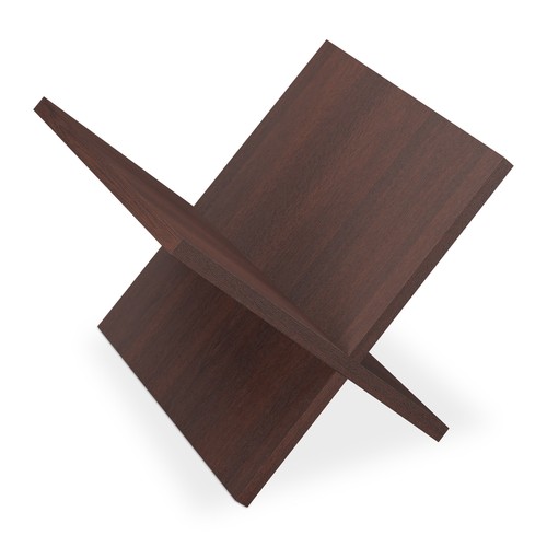 Porte journaux bois support - journaux, en