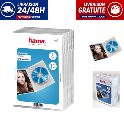 Boîtiers dvd transparents - boîtiers,