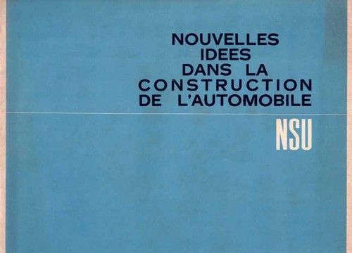 Catalogue brochure nsu gamme - brochure,