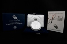 PIECE ARGENT AMERICAN EAGLE - 1 Dollar Etats-Unis 2019 W - 1 once argent  PROOF