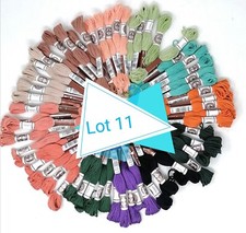 LOT DE 60 ECHEVETTES COTON