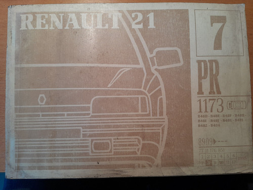 Renault r21 hayon 1990 à - 21,