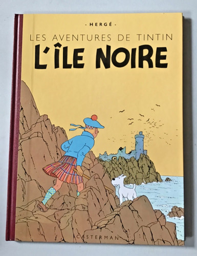 Tintin île noire - tintin.,