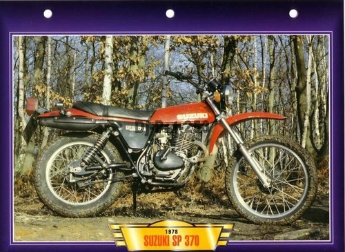 Fiche moto suzuki - suzuki, sp