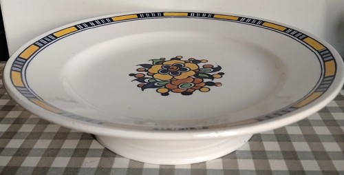 Ancien joli plat - , gâteau