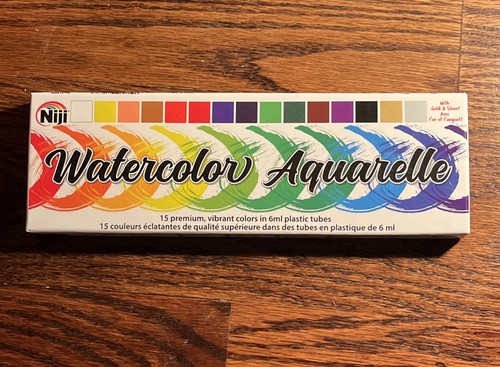 Niji aquarelle watercolor - aquarelle, set