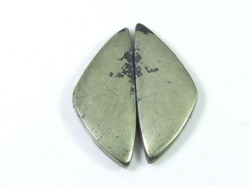 45cts paire pyrite - 45cts., dorée