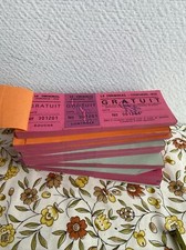 693 Souches Ticket Cinéma Le