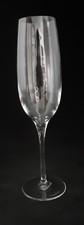 TIFFANY & CO Champagne Flute Stemware Crystal Glass W/Label