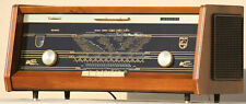 Radio Philips B5X23A/04 Table top plano stereo hifi vintage EL84 6BQ5 EZ81 6CA4 