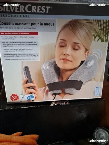 Coussin massant nuque - coussin,