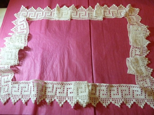 Dentelle ancienne jamais - dentelle,