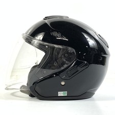 SHOEI J-CRUISE Black Open Face Helmet Size:M 57cm Japan - As Is - HSHM