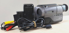 SONY CCD-TR11 Hi8 Handycam 8mm Video Camera Digital 20x AF CCD Hi-Fi Japan
