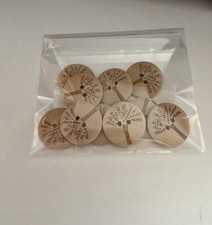 Lot De Gros Boutons En Bois